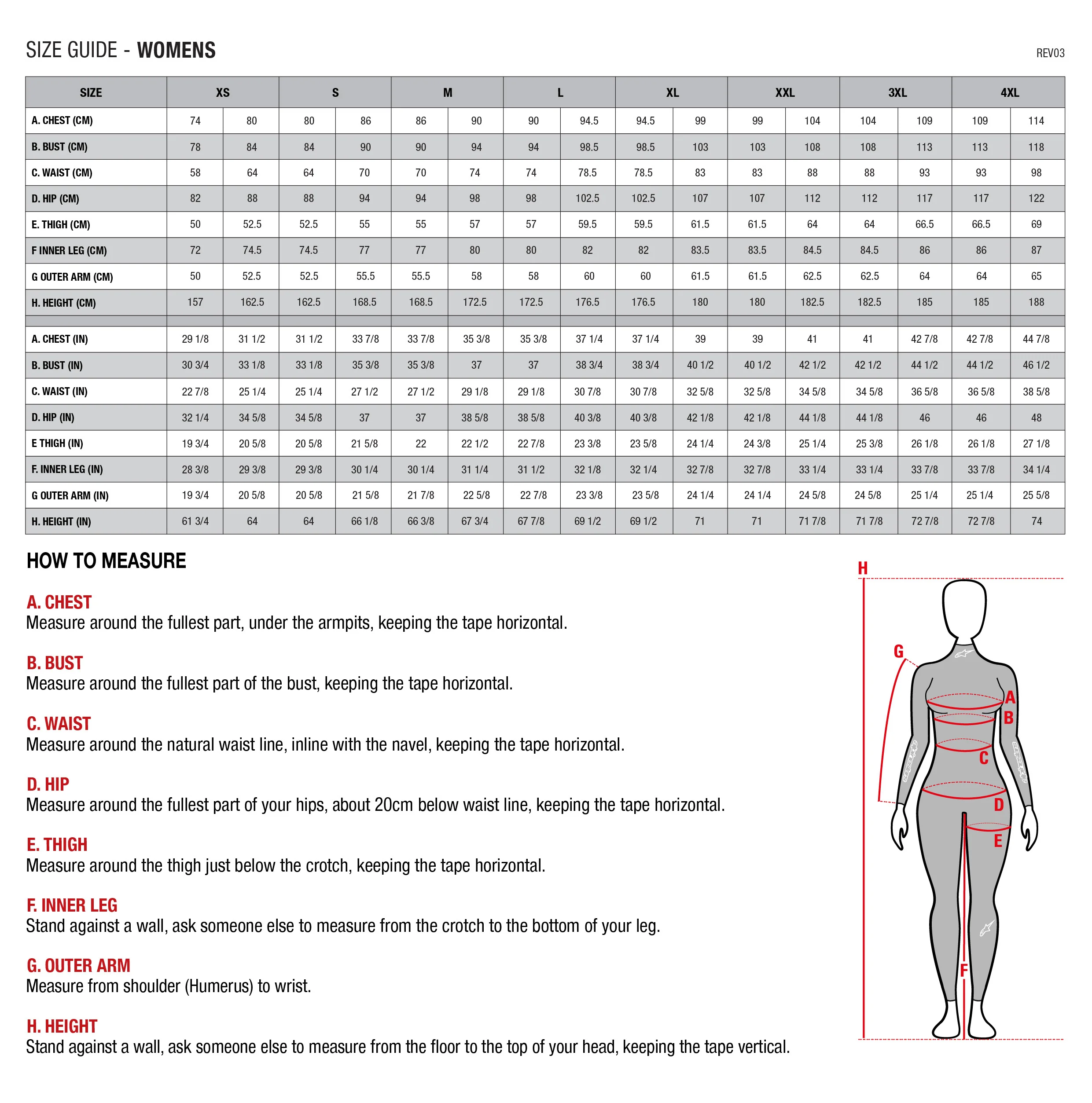 Size guide